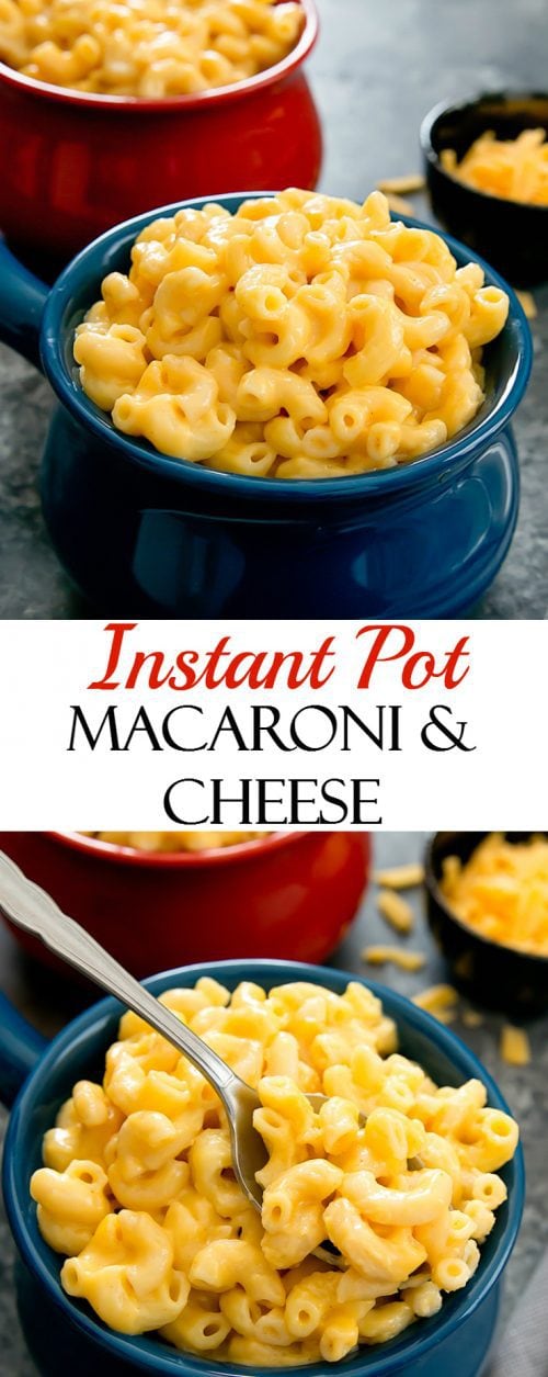 instant pot macaroni cheese and corn casserole