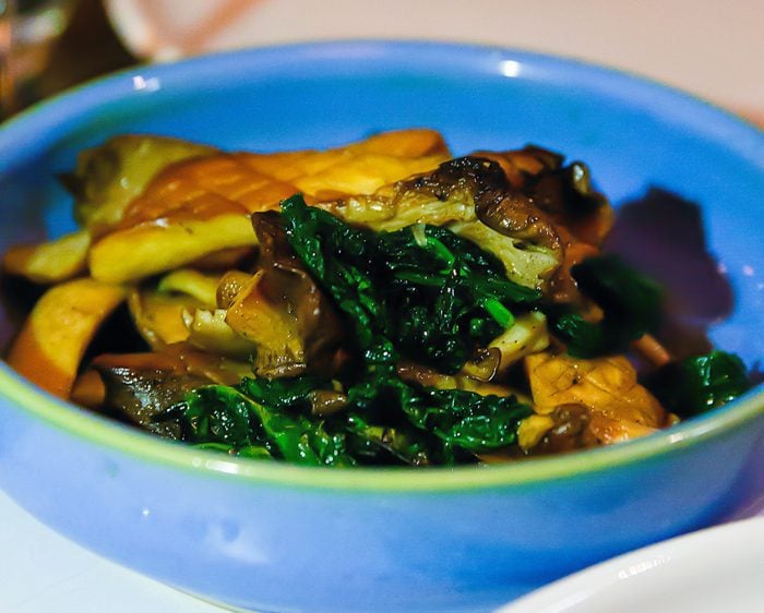 photo of Mushrooms & Black Kale side dish