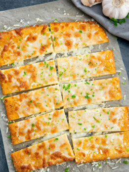 3 ingredient flourless breadsticks