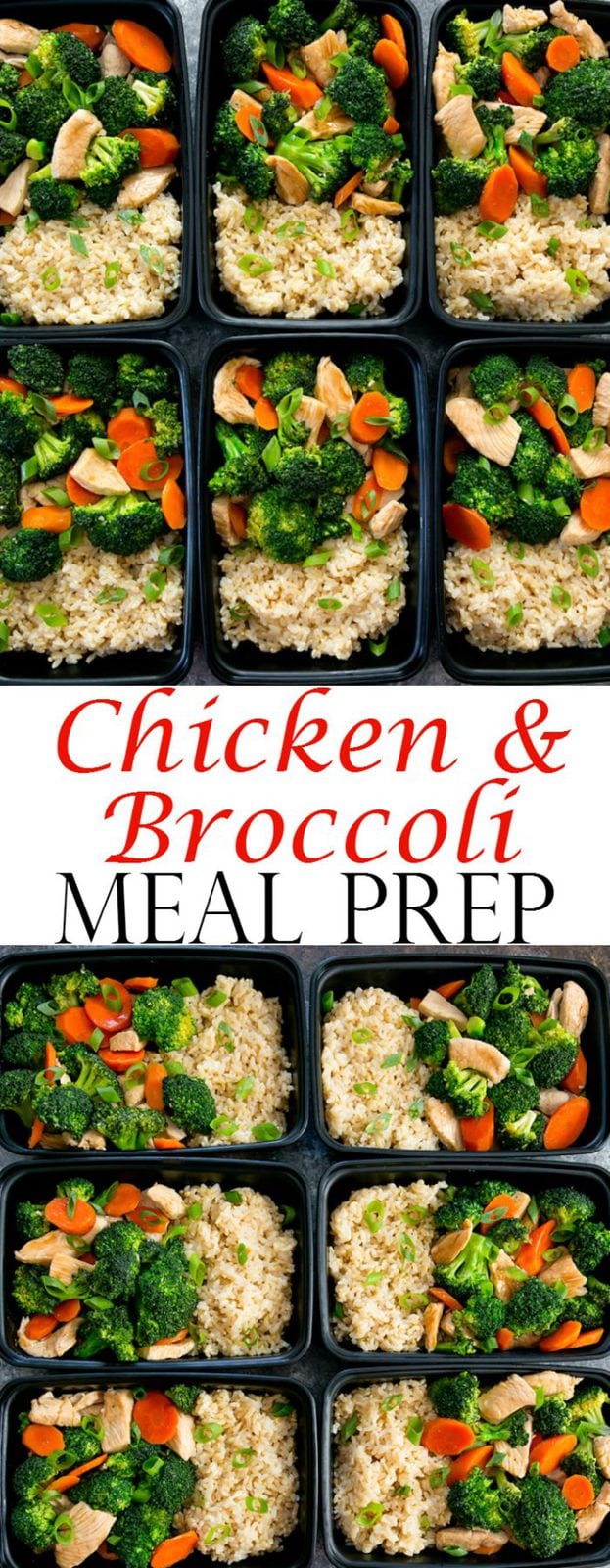 Chicken and Broccoli Stir Fry Weekly Meal Prep