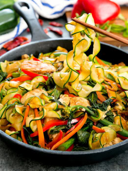 Drunken Zucchini Noodles