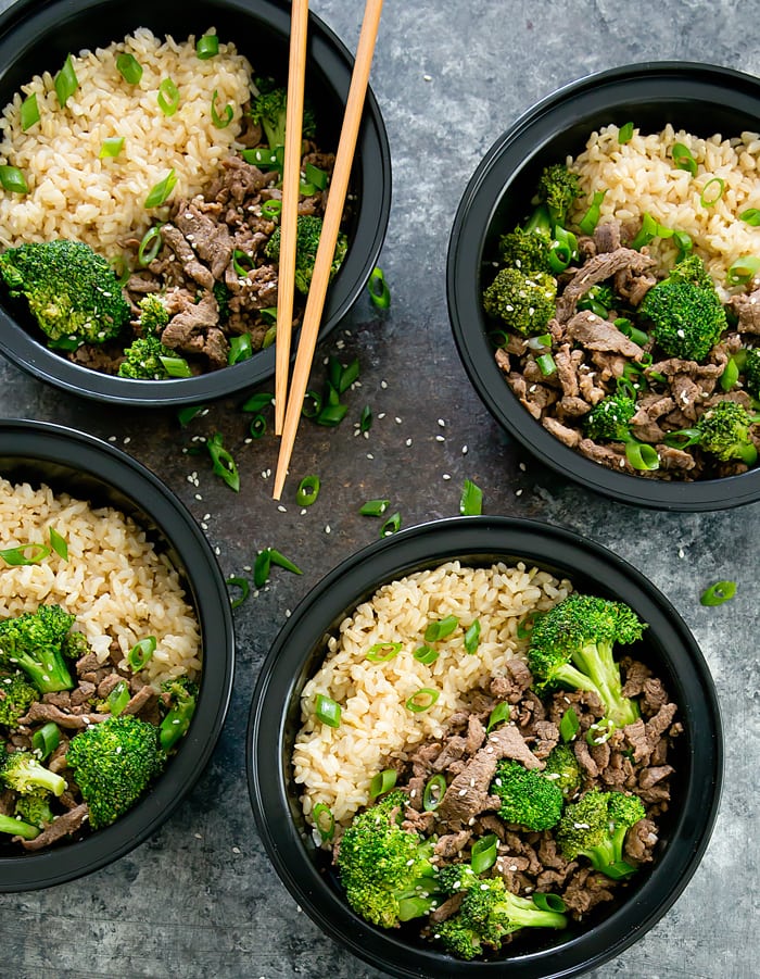 Korean Beef Bowls (Easy Meal Prep Recipe) Kirbie's Cravings