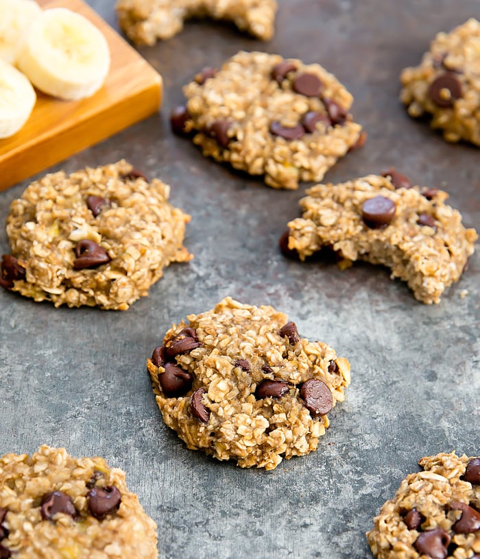 2 Ingredient Banana Oatmeal Cookies Kirbie's Cravings