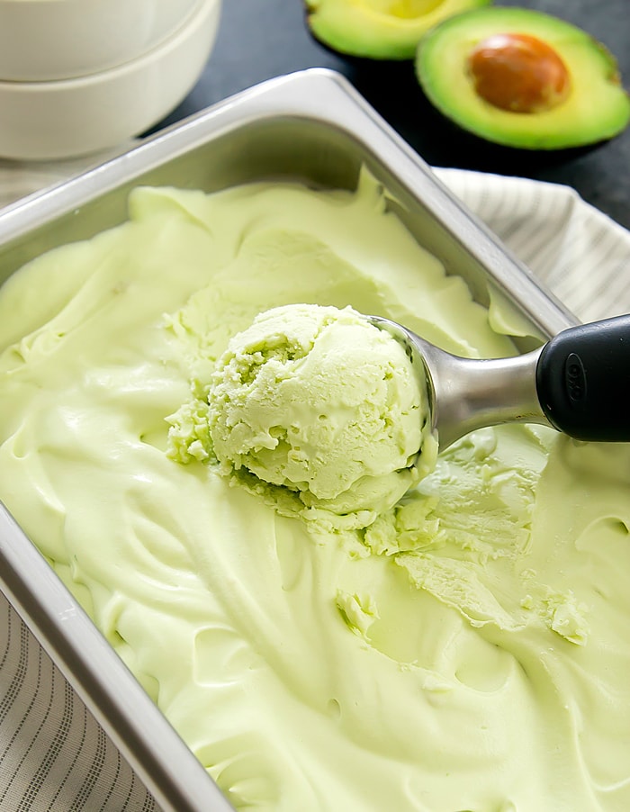 Avocado Ice Cream 3 Ingredient No Churn Recipe Kirbies Cravings 3109