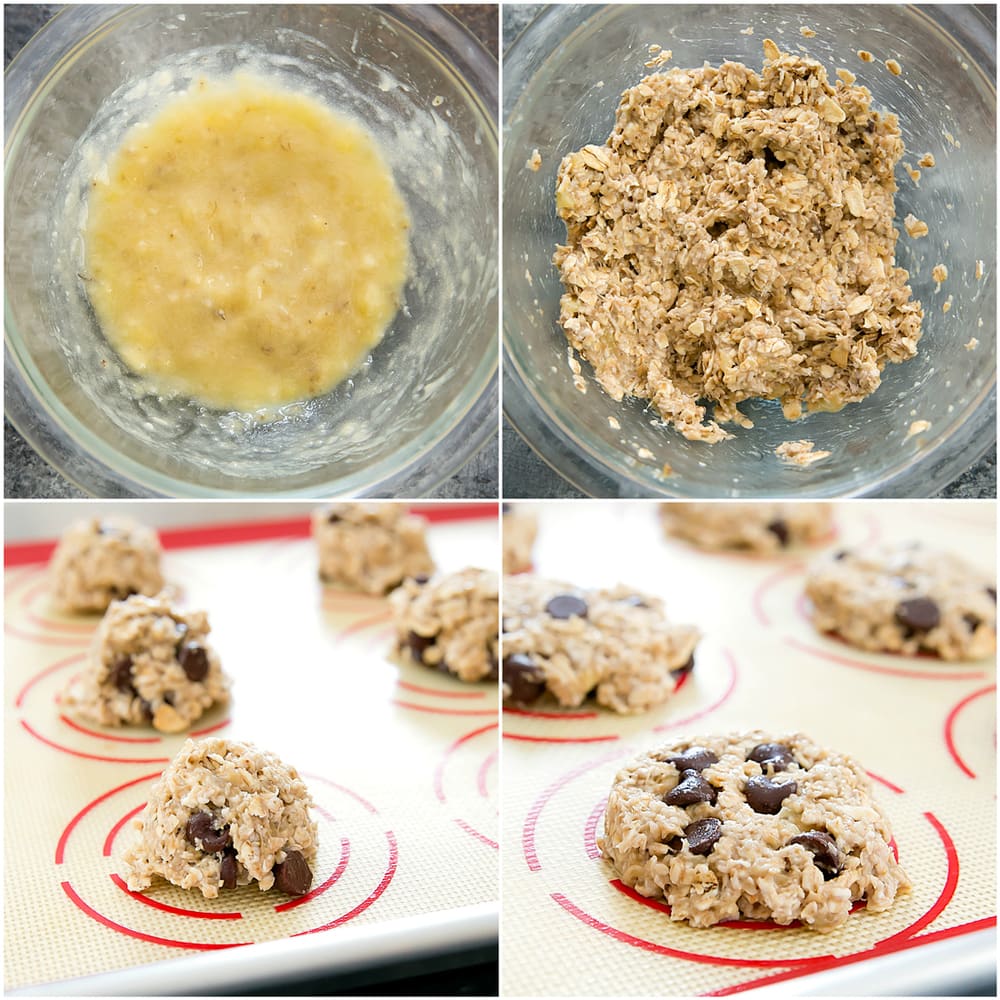 2 Ingredient Banana Oatmeal Cookies Kirbie's Cravings