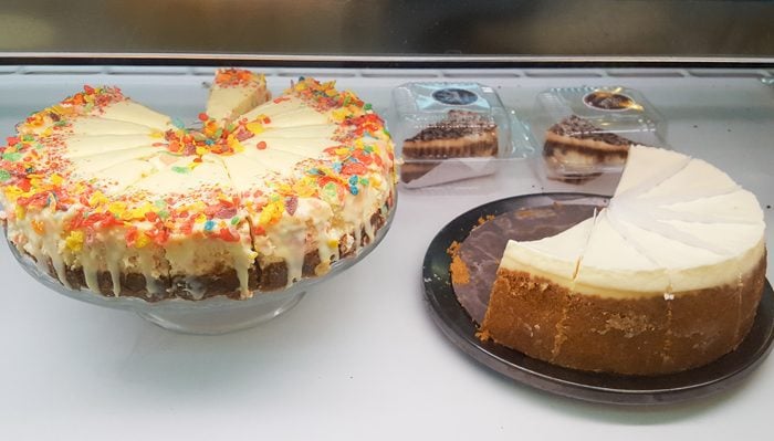 photo of desserts display at Blush Desserts