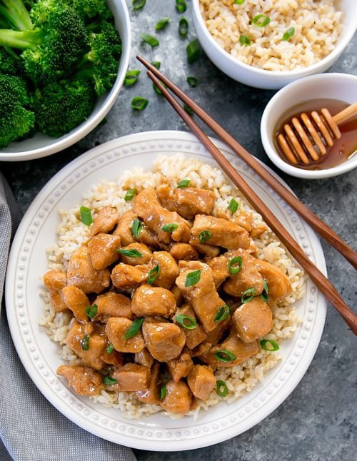 Instant Pot Honey Garlic Chicken (30 Minute Recipe!) - Kirbie's Cravings