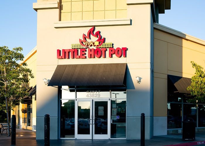photo of the outside of Little Hot Pot