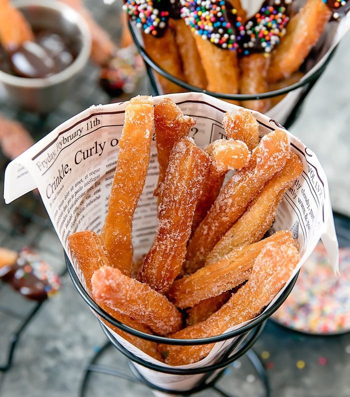 close-up photo of Donut Fries