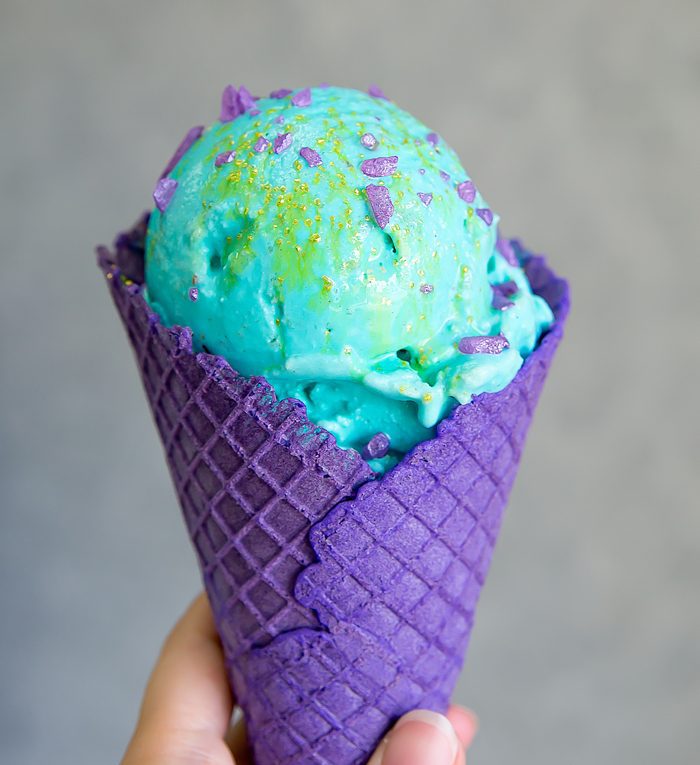 photo of the Mermaid Ice Cream Cone