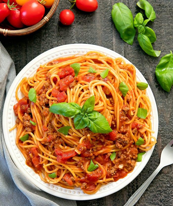 Instant Pot Spaghetti - Kirbie's Cravings