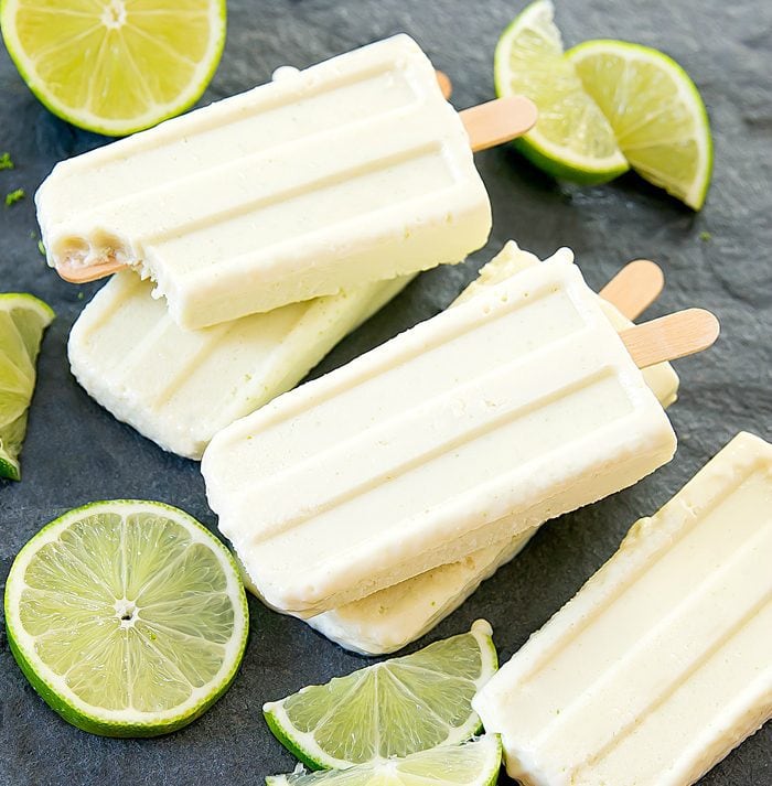 overhead picture of Creamy Lime Coconut Ice Pops  Lime Coconut Ice Pops lime coconut ice pops 6a 700x713
