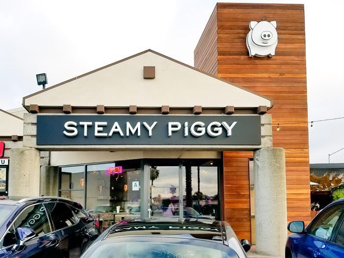 photo of the outside of Steamy Piggy