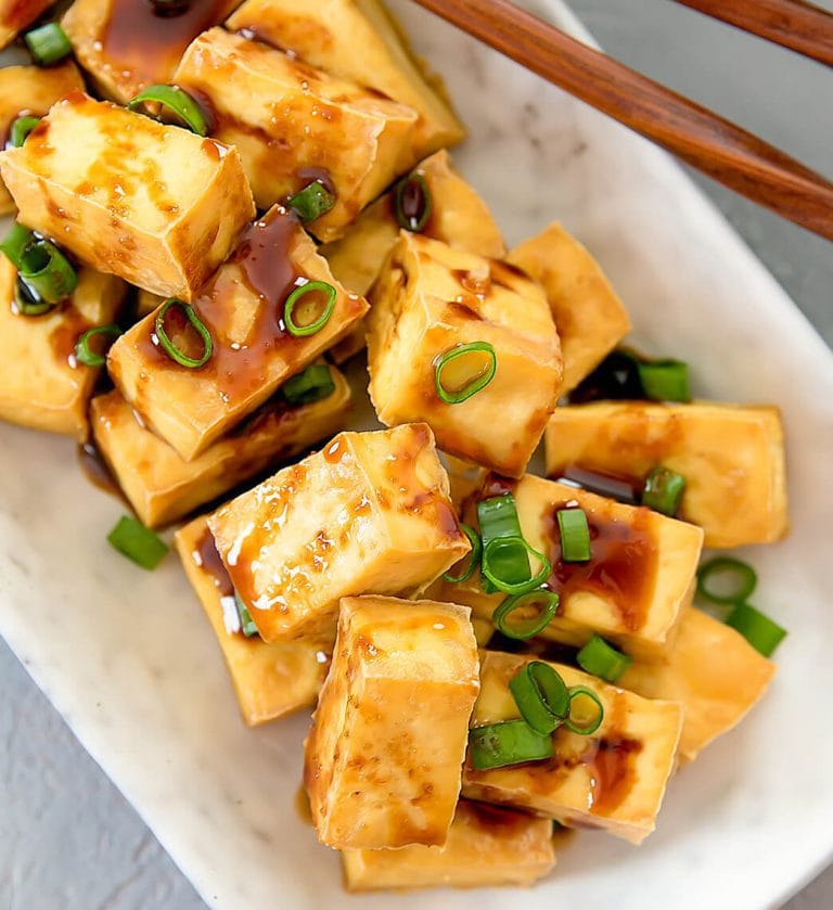 Crispy Baked Tofu Kirbie's Cravings