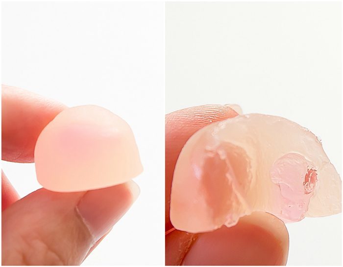 photo collage of one Pureral Gummy
