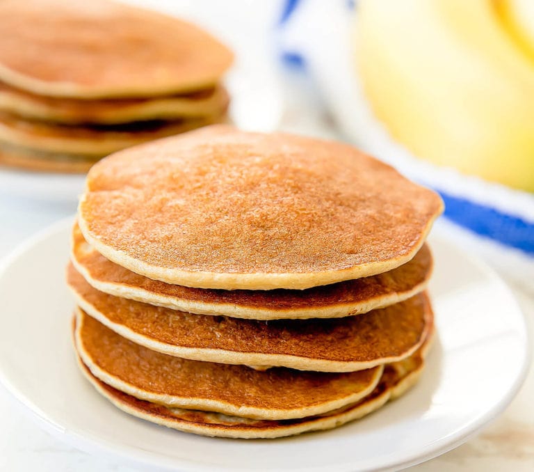 3 Ingredient Flourless Banana Pancakes Kirbie's Cravings
