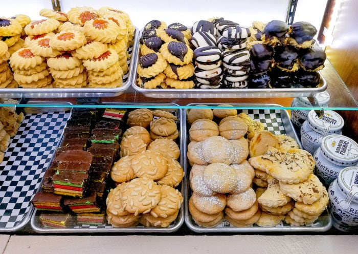 photo of the cookie display