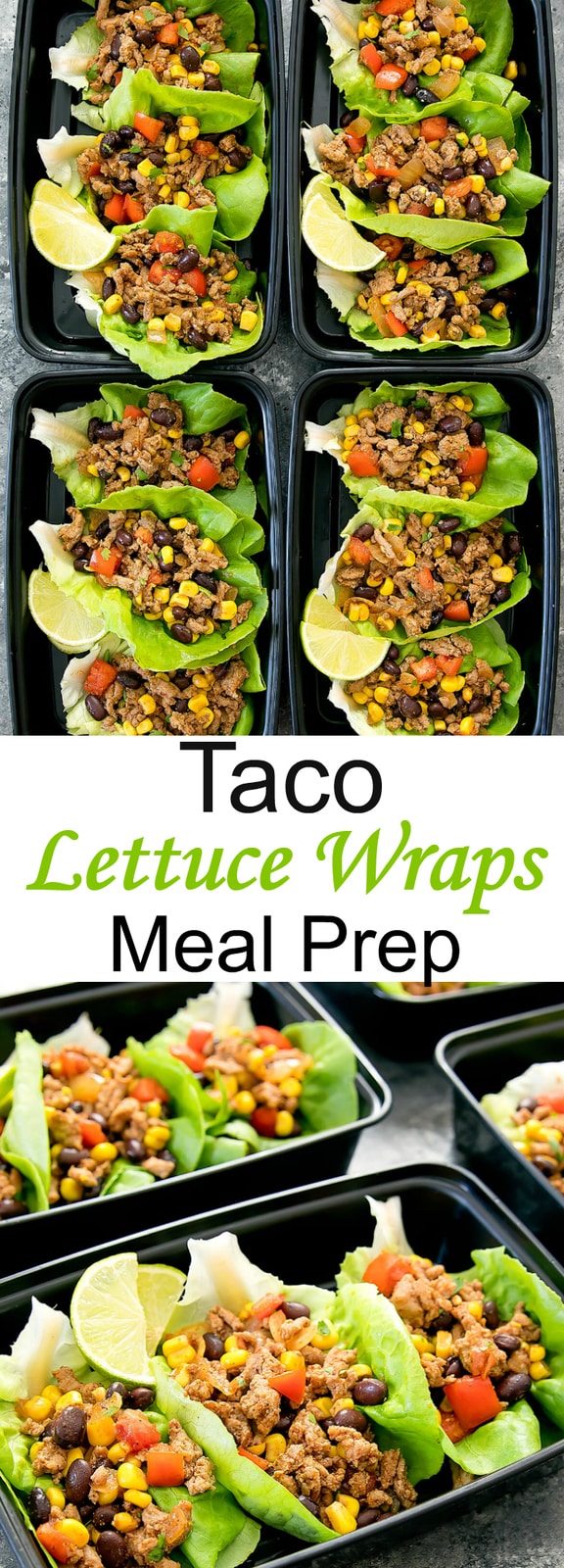 Taco Lettuce Wraps Easy Meal Prep Recipe Kirbies Cravings 1830