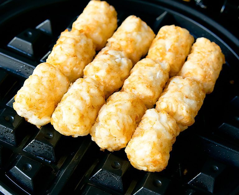 Tater Tot Waffle Grilled Cheese Kirbie's Cravings