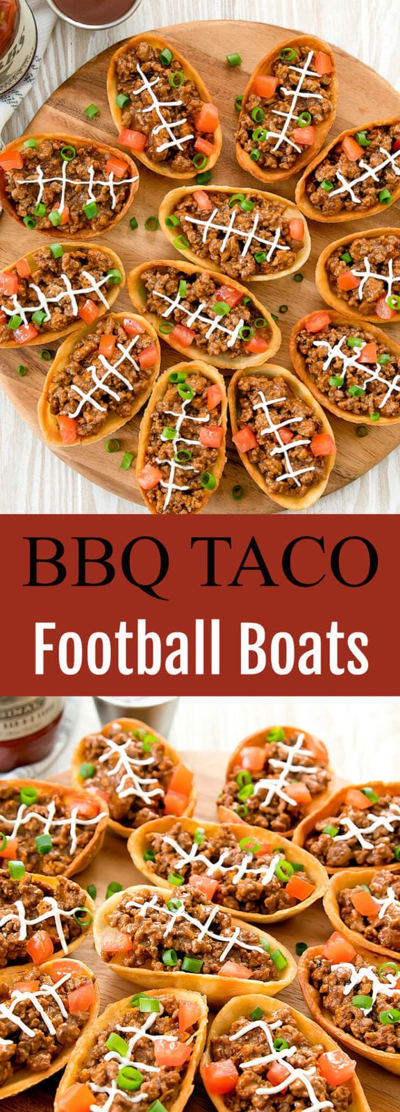 BBQ Taco Football Boats