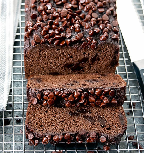 Flourless Chocolate Pumpkin Bread (Paleo) - Kirbie's Cravings