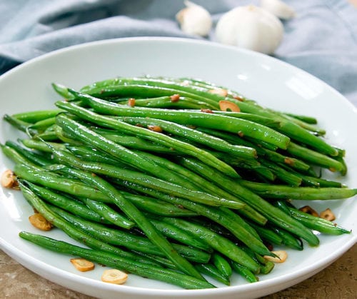 Garlic Green Beans - Kirbie's Cravings