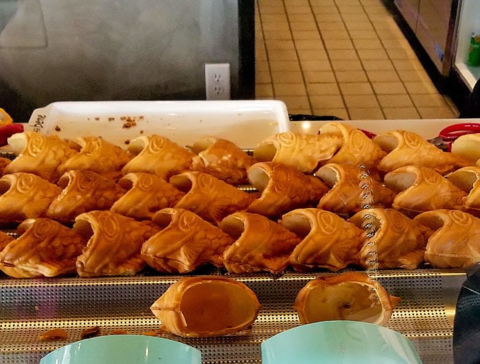 photo of fish shaped ice cream cones