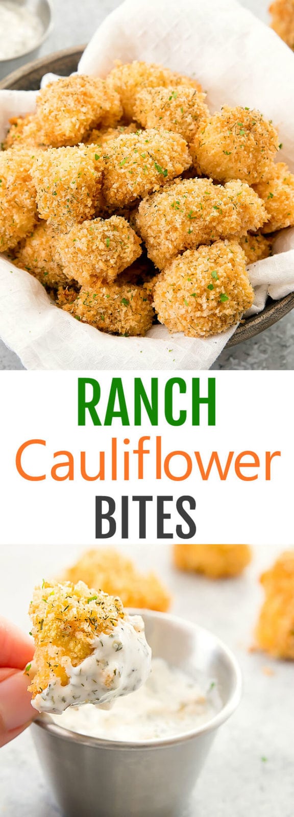 Ranch Cauliflower Bites