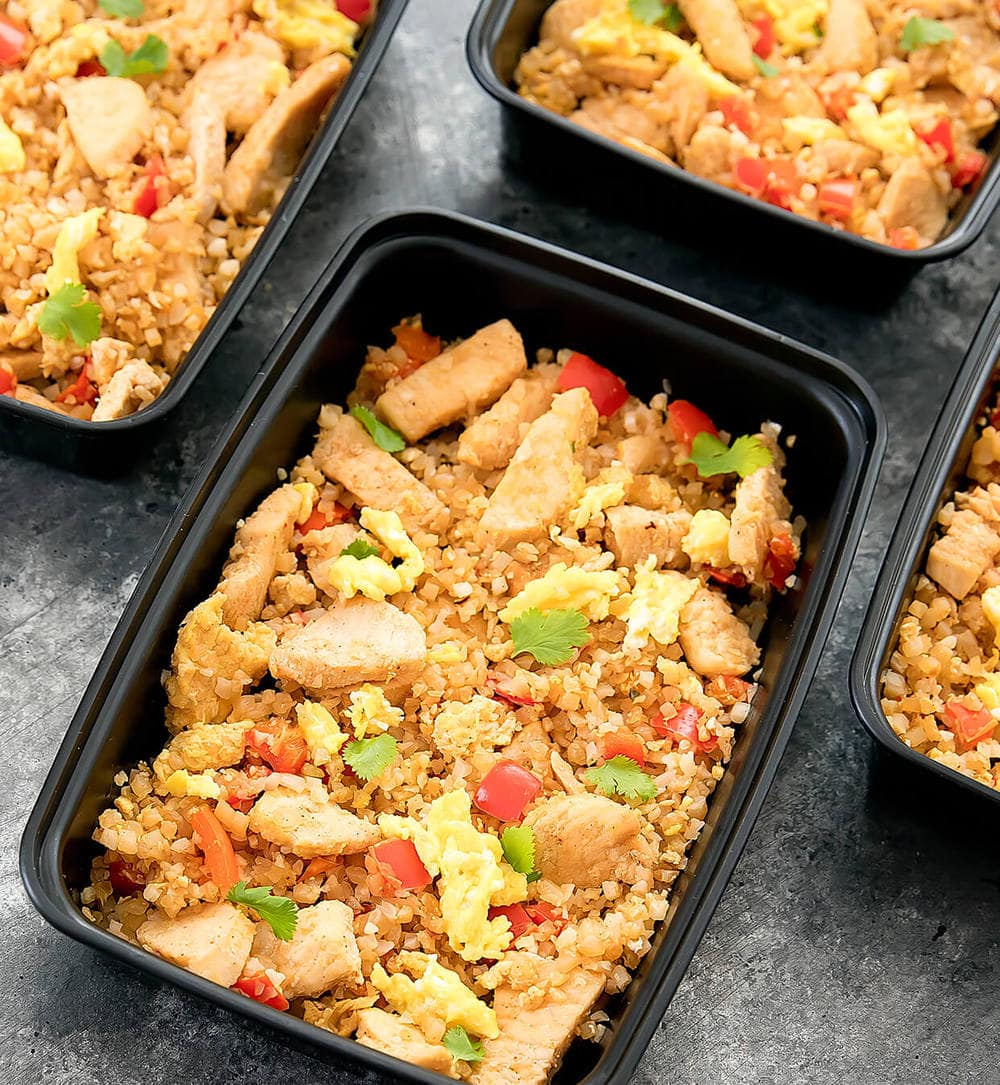 Thai Cauliflower Fried Rice (Low Carb Recipe) Kirbie's Cravings