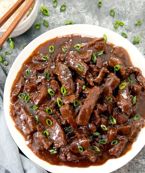 Instant Pot Mongolian Beef (One-Pot, Easy Clean-Up) - Kirbie's Cravings