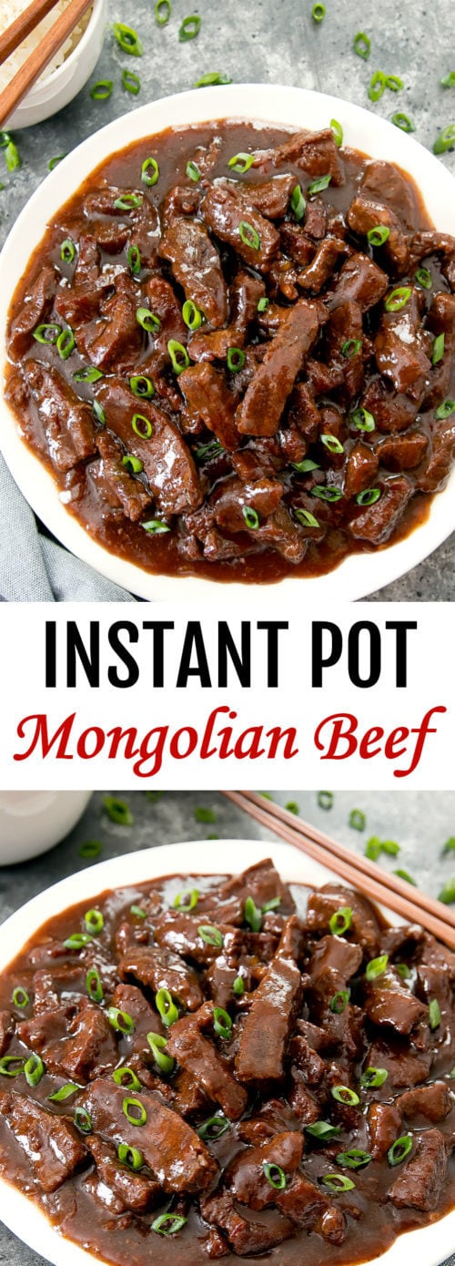 Instant Pot Mongolian Beef (One-Pot, Easy Clean-Up) - Kirbie's Cravings
