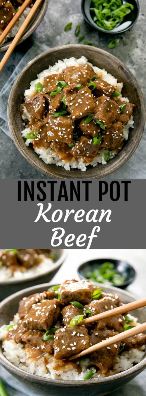 Instant Pot Korean Beef - Kirbie's Cravings