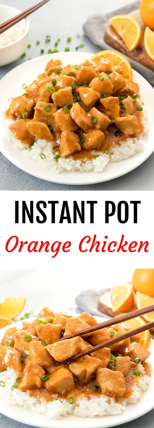 Instant Pot Orange Chicken - Kirbie's Cravings