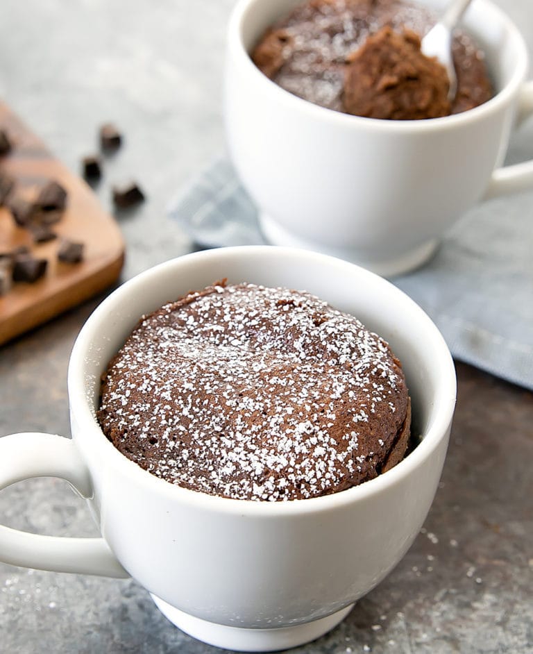 Paleo Chocolate Mug Cake Kirbie's Cravings