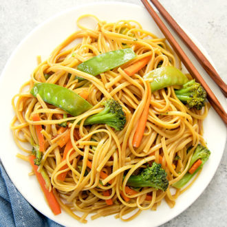 Instant Pot Lo Mein - Kirbie's Cravings