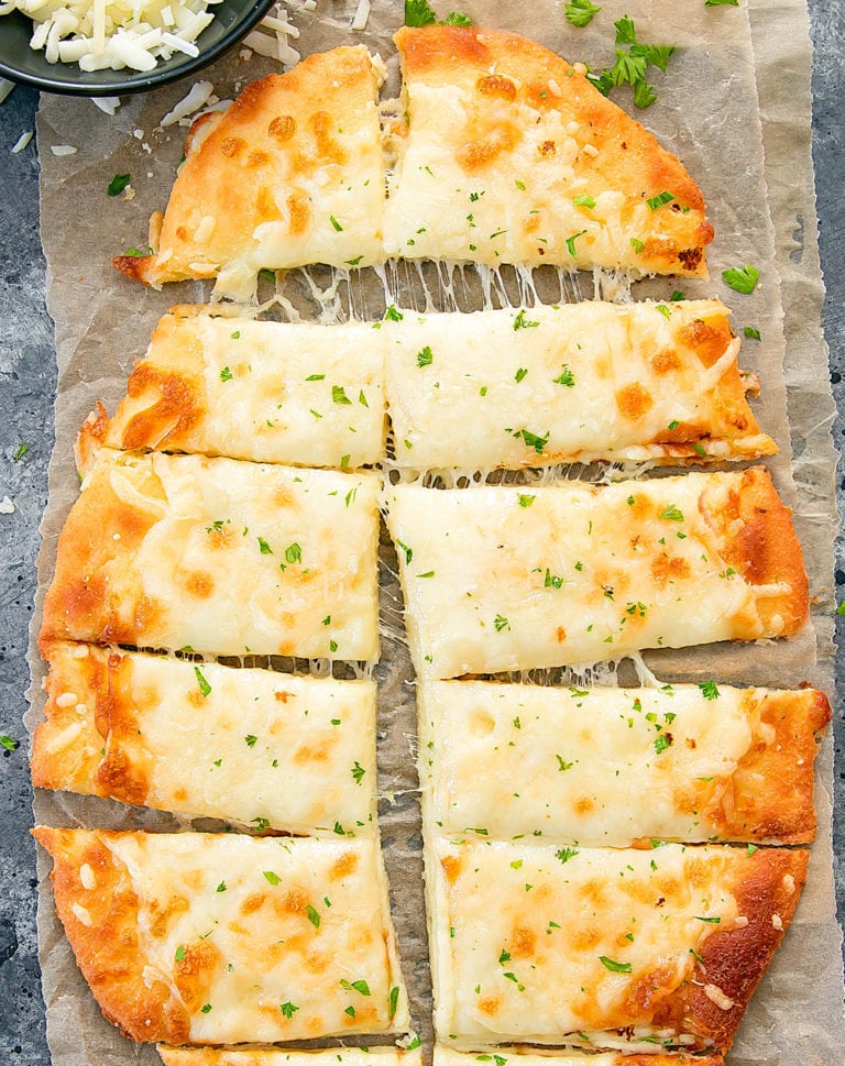 Keto Breadsticks - Kirbie's Cravings