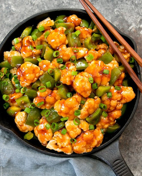 Sweet And Sour Cauliflower (Less Than 30 Minutes!) - Kirbie's Cravings