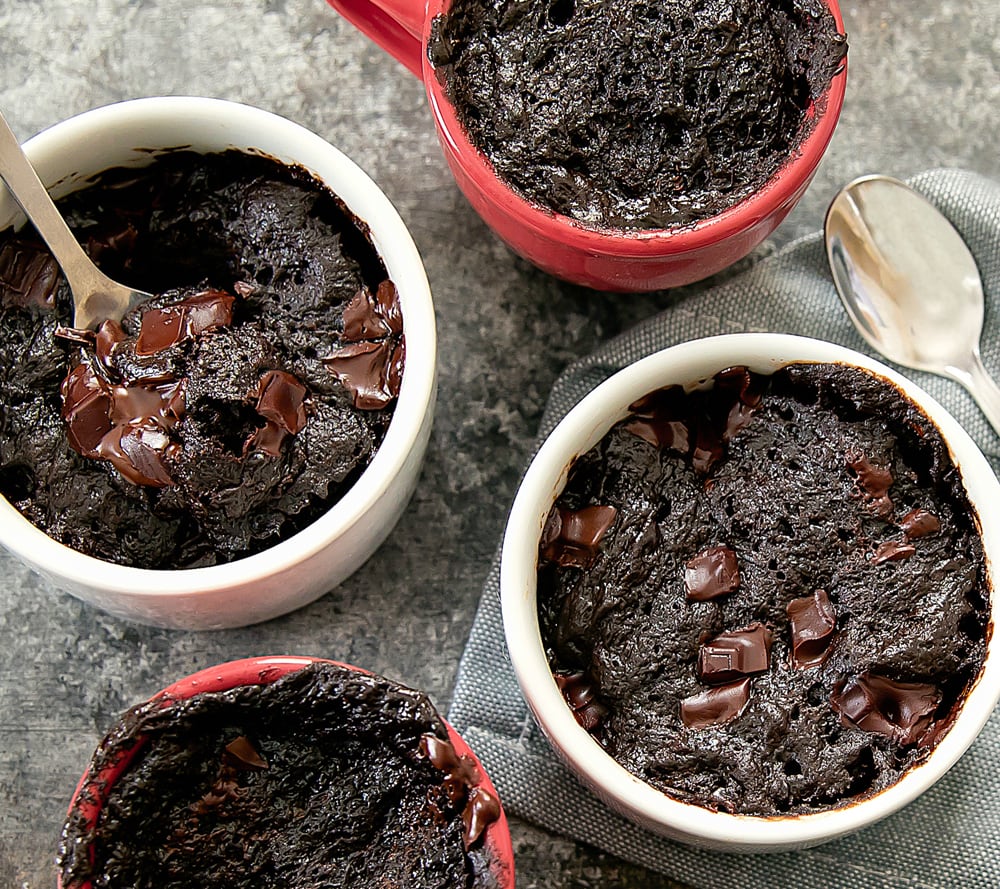 3 Ingredient Flourless Nutella Brownie Mug Cake Kirbies Cravings