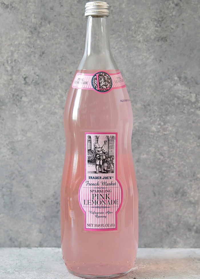 photo of a bottle of Sparkling Pink Lemonade