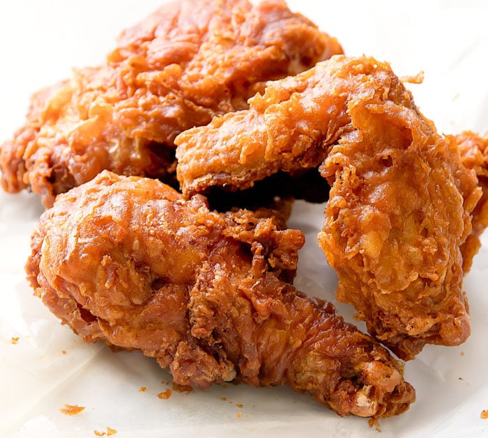 photo of fried chicken