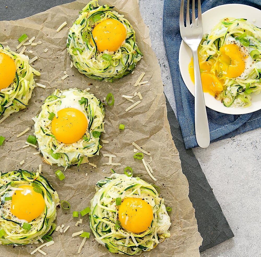 Low Carb Zucchini Egg Nests Kirbie's Cravings