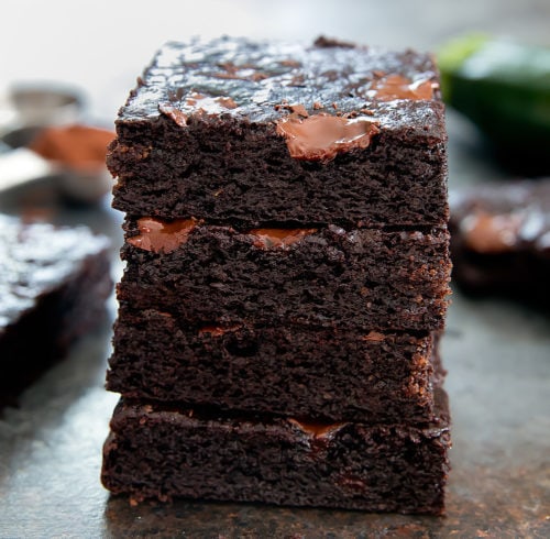 Flourless Zucchini Brownies - Kirbie's Cravings