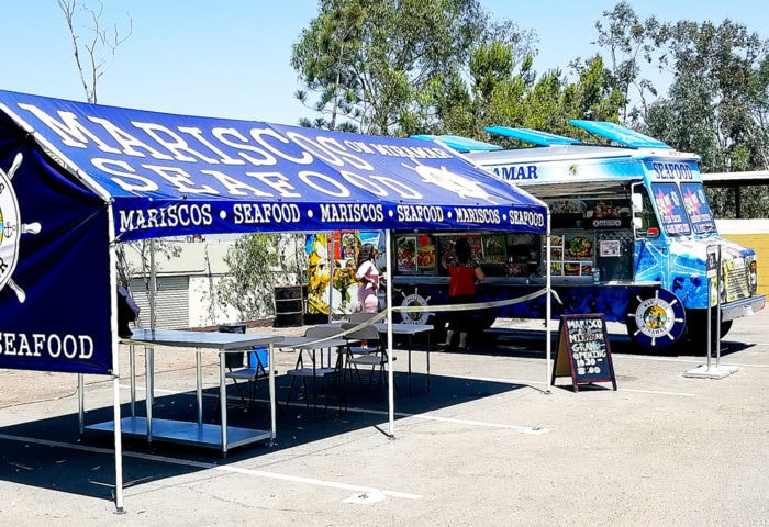 photo of Mariscos on Miramar outside dining area