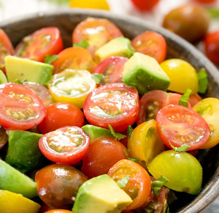 Tomato And Avocado Salad Kirbies Cravings 8255