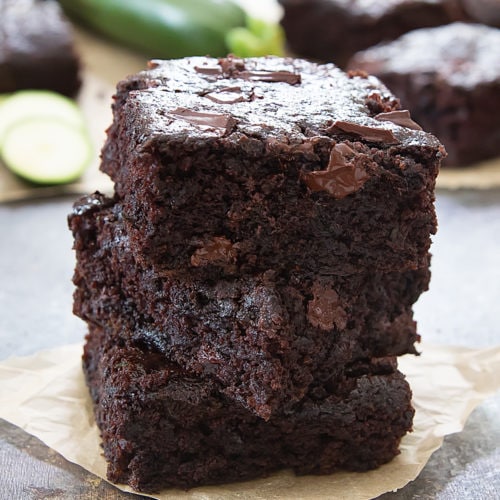 Zucchini Brownies (Easy One-Bowl Recipe!) - Kirbie's Cravings