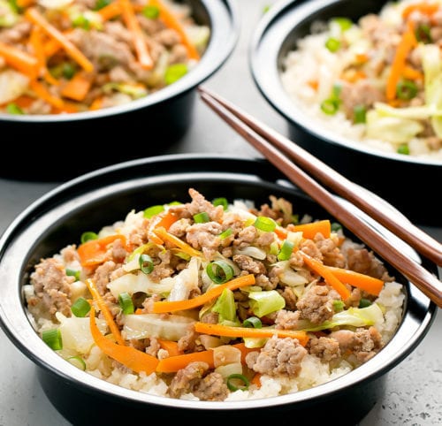 Egg Roll Bowl (Low Carb Recipe) - Kirbie's Cravings