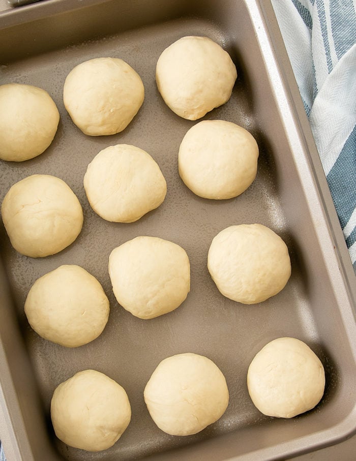 prep photo of rolls before proofing