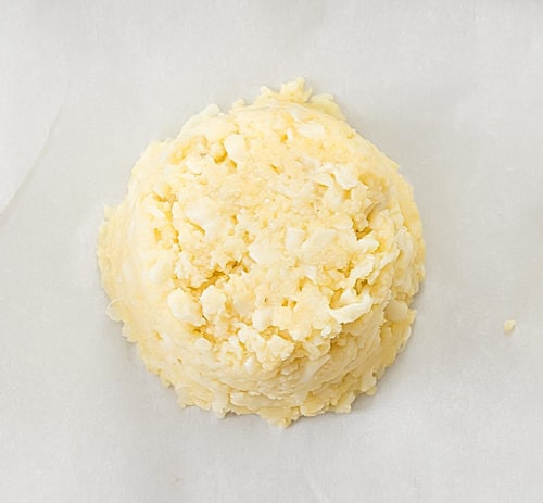 photo of ball of dough