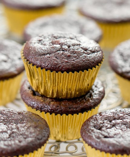 flourless nutella muffins