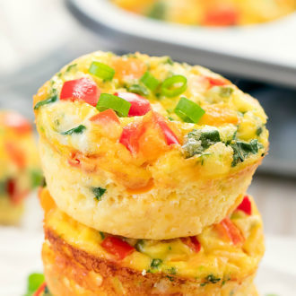 Omelet Muffins - Kirbie's Cravings